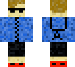 boy in blue jacket
