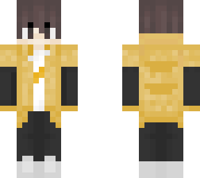 boy with brown hair and orange hoodie
