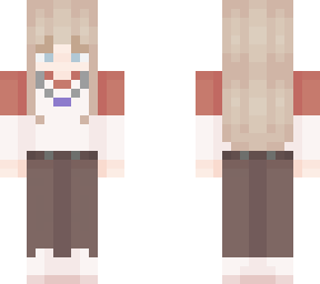 c!tommyinnit as a girl (credits:llamamamas) my first skin!:d