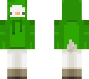 chicken in green hood