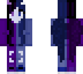 combo of blue and purple girl