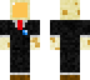 cookie in suit