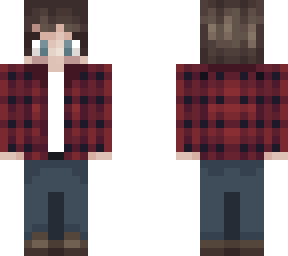 flannel and jeans