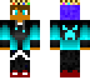 gamer boy with crown