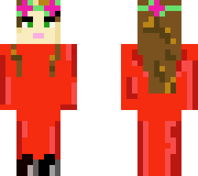 i draw this sqid game girl for my little  sister. this skin is sqid game girl.!