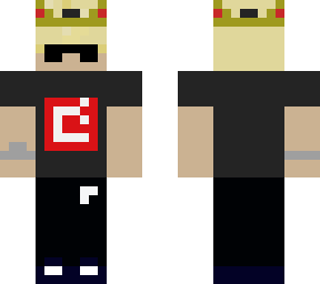 i like mojang k-i-n-g glass
