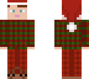 me in christmas pjs