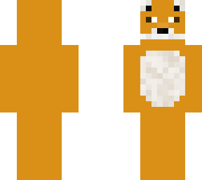 mr.fox (this is my actual minecraft skin that i use every day to play minecraft)
