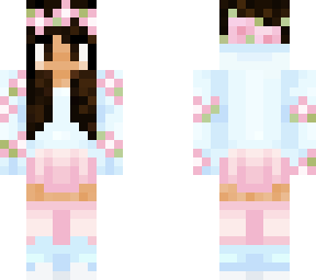 pink and white