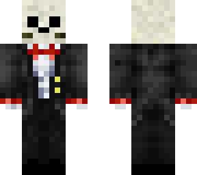 skull tux