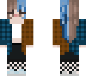 split hair flannel
