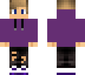 sudadera morada