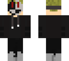 white boy with mask