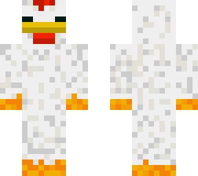 white chicken