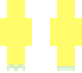 yellow has shoes!