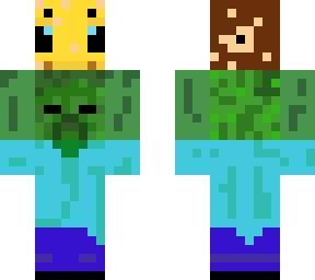 zombi con una abeja