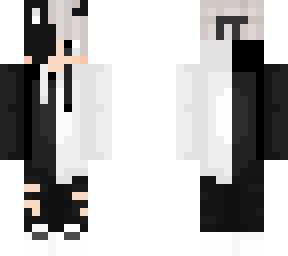 black & white