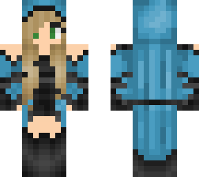 blonde cyan mage