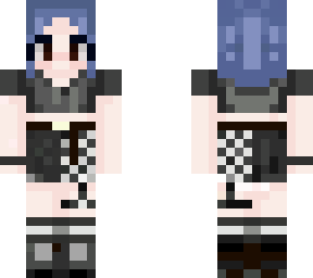 blue hair and pronouns