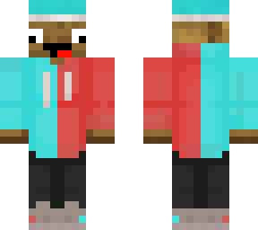 cyan and red zyph