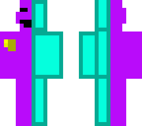 half purple guy half scoot