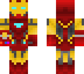 iron man with nano gauntlet