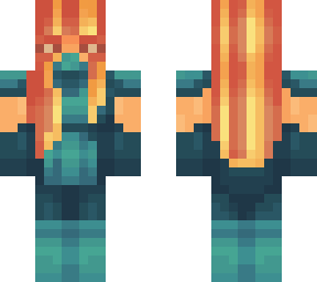 lava armor girl more detail