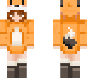 leficios ( female and male) fox skin