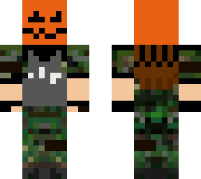 military man pumpkin