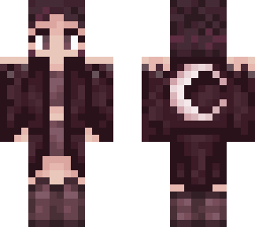 moon elf girl purple/brown