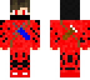 neon red soldier