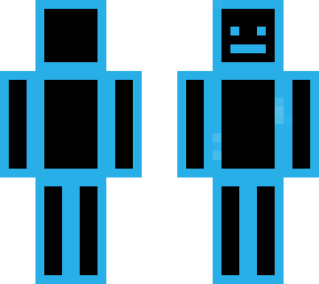 neon robot
