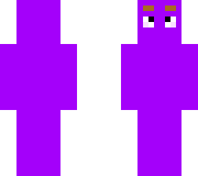 purple has eyes