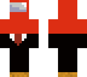 red crewmate with suit skin (among us)