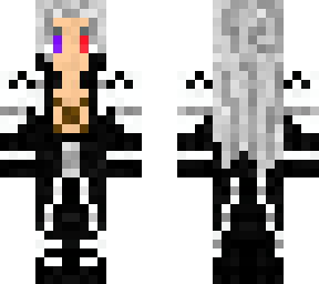 sephiroth with rinnegan and sharningan