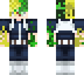 todoroki yellow/green
