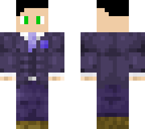 traje violeta