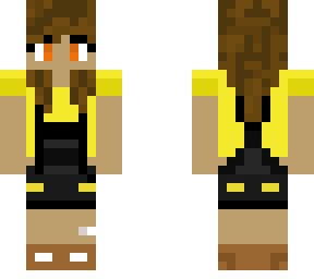 yellow overalls