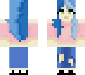 (crazy haired teens pack) kara