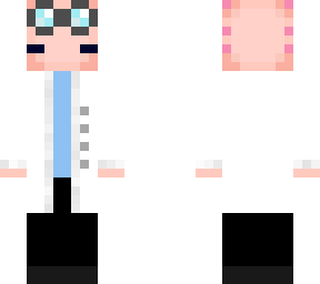 axolotl scientist (with gills)