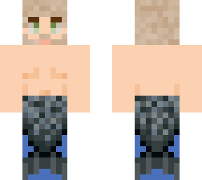 barracuda black merman tail (classic)