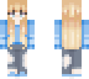 blonde blue