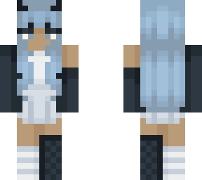 blue hair girl (edited, not mine)