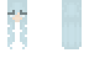 blue hair template