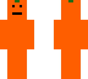 bored orange skin