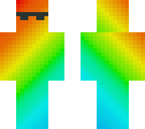 cool rainbow man