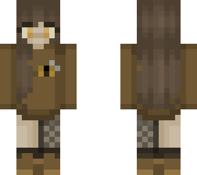 cute brown aesthetic girl with bee <3