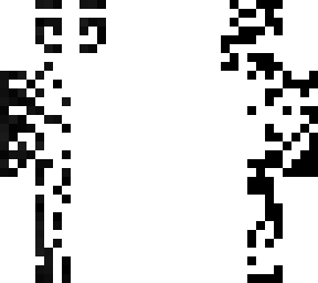 faded black pixel