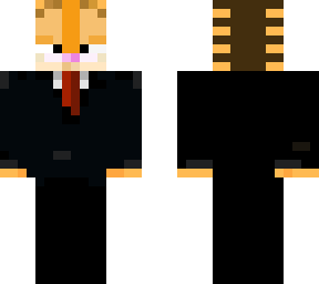 garfield con traje