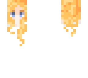 girl hair and face